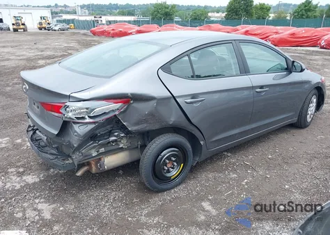 2018 Hyundai Elantra Se from USA, damaged, VIN 5NPD74LF4JH353317